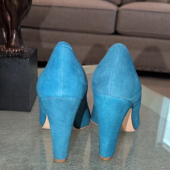 Anne Klein Teal Women's Heels New - Picture 7 of 14